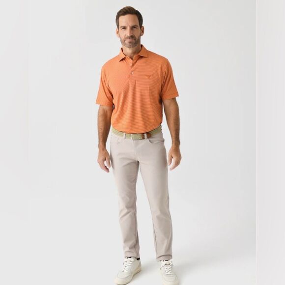 PETER MILLAR
Collegiate Men's Texas Longhorns Hemlock Performance Jersey Polo - Picture 1 of 13